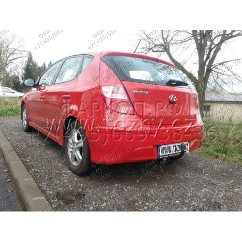 K-001 STEINHOF Фаркоп на Hyundai i30 хетчбек 5 дверей 2007-2012, Kia Ceed хетчбек 5 дверей 2007-2012. Требуется подрезка бампера. Тип шара: A. Нагрузки: 1500/75 кг, масса фаркопа 18 кг (без электрики в комплекте)