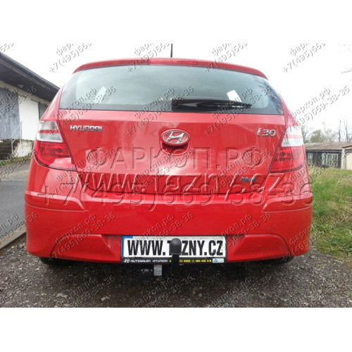 K-001 STEINHOF Фаркоп на Hyundai i30 хетчбек 5 дверей 2007-2012, Kia Ceed хетчбек 5 дверей 2007-2012. Требуется подрезка бампера. Тип шара: A. Нагрузки: 1500/75 кг, масса фаркопа 18 кг (без электрики в комплекте)