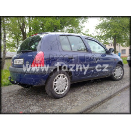 R-020 STEINHOF Фаркоп на Renault Clio II хетчбек 3/5 дверей 03/1998-06/2001, 07/2001-2005 без подрезки бампера. Тип шара: A. Нагрузки: 1200/75 кг, масса фаркопа 14,1 кг (без элек
