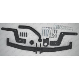 1433-AN ORIS Фаркоп на Renault Sandero Stepway 2014-2022, Renault Logan Stepway 2019-2022. Необходима подрезка бампера. Тип шара: A. Нагрузки: 1100/75 кг, масса фаркопа 15,8 кг (без эле