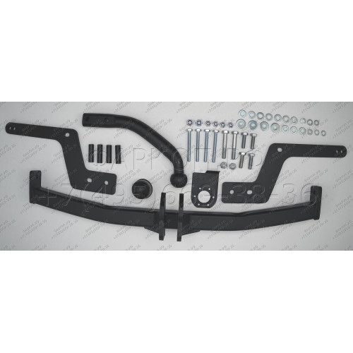 1433-AN ORIS Фаркоп на Renault Sandero Stepway 2014-2022, Renault Logan Stepway 2019-2022. Необходима подрезка бампера. Тип шара: A. Нагрузки: 1100/75 кг, масса фаркопа 15,8 кг (без электрики в комплекте)