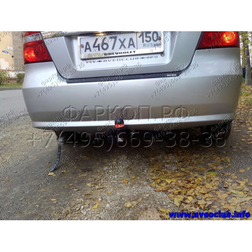 5254-A ORIS Фаркоп на Chevrolet Nexia 2020-, Ravon Nexia R3 2016-2020, Chevrolet Aveo седан 2006-2012, ZAZ Vida седан 2012- без выреза в бампере. Тип шара: A. Нагрузки: 1100/50 кг, масса фаркопа 18,5 кг (без электрики в комплекте)