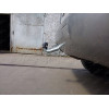 M029A GALIA Полностью оцинкованный фаркоп на Mercedes M-Class w163 1998-2005 (запасное колесо под бампером). Подрозетник убирается за бампер. Тип шара: F. Без выреза бампера. Нагрузки: 3500/140 кг, масса фаркопа 13 кг