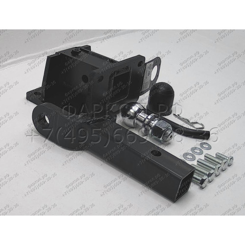 2152-E ORIS Фаркоп на Volkswagen Amarok 2010-2022 без выреза в бампере. Тип шара: E. Нагрузки: 2500/100 кг, масса фаркопа 10,8 кг (без электрики в комплекте)