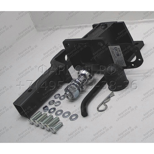 2152-E ORIS Фаркоп на Volkswagen Amarok 2010-2022 без выреза в бампере. Тип шара: E. Нагрузки: 2500/100 кг, масса фаркопа 10,8 кг (без электрики в комплекте)