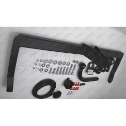 3077-A ORIS Фаркоп на Toyota Avensis седан 2003-2009. Необходима подрезка бампера. Тип шара: A. Нагрузки: 1500/50 кг, масса фаркопа 14,7 кг (без электрики в комплект