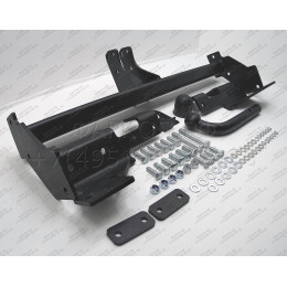 4152-A ORIS Фаркоп на Mitsubishi Outlander 2003-2006, Mitsubishi Airtrek 2003-2006 без выреза в бампере. Тип шара: A. Нагрузки: 1500/75 кг, масса фаркопа 20 кг (без электрики в комп