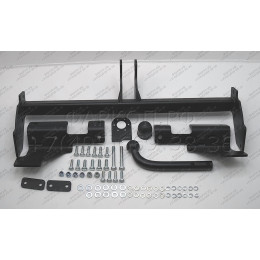 4152-A ORIS Фаркоп на Mitsubishi Outlander 2003-2006, Mitsubishi Airtrek 2003-2006 без выреза в бампере. Тип шара: A. Нагрузки: 1500/75 кг, масса фаркопа 20 кг (без электрики в комп