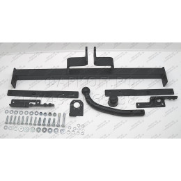 4362-A ORIS Фаркоп на Nissan Tiida хетчбек/седан 2007-2014. Необходима подрезка бампера. Тип шара: A. Нагрузки: 1100/50 кг, масса фаркопа 17,5 кг (без электрики в к