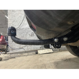 4377-AN ORIS Фаркоп на Nissan X-Trail T32 2014-2022 без выреза в бампере. Тип шара: A. Нагрузки: 2000/100 кг, масса фаркопа 21 кг (без электрики в комплекте)
