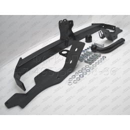 4534-A ORIS Фаркоп на Mazda CX-5 2012-2017, CX-5 2 2017-2025 без выреза в бампере. Тип шара: A. Нагрузки: 2000/75 кг, масса фаркопа 23 кг (без электрики в комплекте)