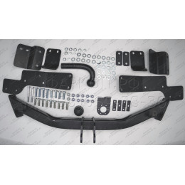 6719-A ORIS Фаркоп на Kia Sorento 2002-2006. Необходима подрезка бампера. Тип шара: A. Нагрузки: 1500/100 кг, масса фаркопа 26,5 кг (без электрики в комплекте)