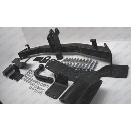6719-A ORIS Фаркоп на Kia Sorento 2002-2006. Необходима подрезка бампера. Тип шара: A. Нагрузки: 1500/100 кг, масса фаркопа 26,5 кг (без электрики в комплекте)