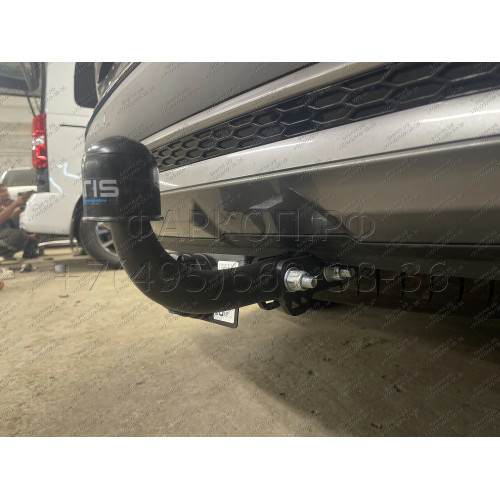 6768-A ORIS Фаркоп на Kia Sorento 2020-, Hyundai Santa Fe IV рестайлинг 2021-2023. Необходима подрезка бампера. Тип шара: A. Нагрузки: 2000/100 кг, масса фаркопа 16,9 кг (без электрики в комплекте)