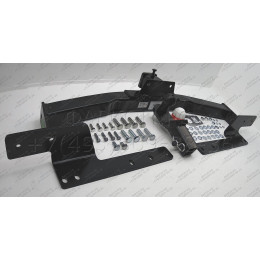 7811 Трейлер Фаркоп для Toyota Land Cruiser Prado J120 2003-2009, J150 2009-2023 без снятия и подрезки бампера. Тип шара: E (легкосъемный шар под квадрат). Нагрузки: 1200/60 