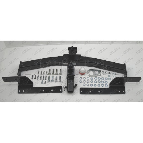 7811 Трейлер Фаркоп для Toyota Land Cruiser Prado J120 2003-2009, J150 2009-2023 без снятия и подрезки бампера. Тип шара: E (легкосъемный шар под квадрат). Нагрузки: 1200/60 кг, масса фаркопа 18,5 кг (без электрики в комплекте)