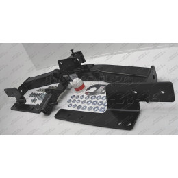 7811 Трейлер Фаркоп для Toyota Land Cruiser Prado J120 2003-2009, J150 2009-2023 без снятия и подрезки бампера. Тип шара: E (легкосъемный шар под квадрат). Нагрузки: 1200/60 