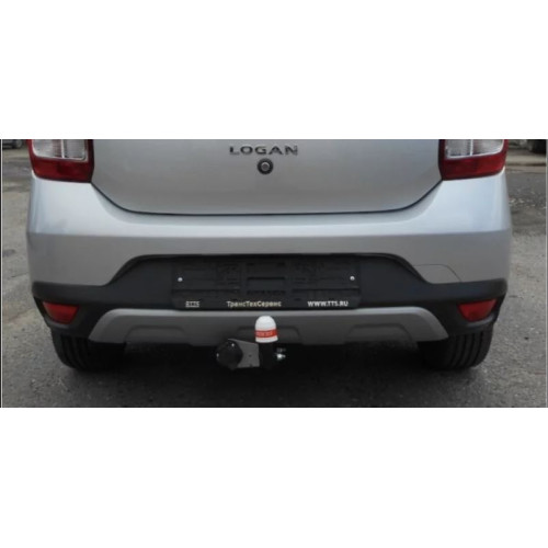 9012 Трейлер Фаркоп для Renault Logan Stepway 2018-2022 без снятия и подрезки бампера. Тип шара: A. Нагрузки: 800/40 кг, масса фаркопа 16 кг (без электрики в комплекте)