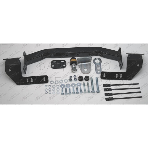 92503-FE MOTODOR Фаркоп с оцинкованным шаром на Toyota Land Cruiser 200 2007-2021 (кроме комплектаций Excalibur и Executive), Lexus LX 2007-2021 без выреза в бампере. Тип шара: FE. Нагрузки: 2000/120 кг, масса фаркопа 18 кг (без электрики в комплекте)
