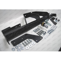 92507-FE MOTODOR Фаркоп с оцинкованным шаром на Toyota Hilux 2015-, JAC T6 2019-, Sollers ST6 2023-, Sollers ST8 2025- без выреза в бампере. Тип шара: FE. Нагрузки: 2900/120 кг, масса фар