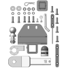 92525-E MOTODOR Фаркоп с оцинкованным шаром на Toyota Land Cruiser 300 2021- без выреза в бампере. Тип шара: E. Нагрузки 2500/100 кг, масса фаркопа 9,1 кг (без электрики в комплекте)