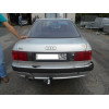 AU 03 AVTOS Фаркоп на Audi 80 седан 1991-1995 без подрезки бампера. Тип шара: H (несъемный сварной). Нагрузки: 1300/75 кг, масса фаркопа 15 кг (без электрики в комплекте)