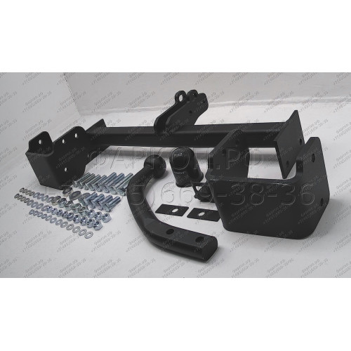 C-008 STEINHOF Фаркоп на Toyota Aygo 2005-2014, Peugeot 107 2005-2014, Citroen C1 2005-2014 без снятия и подрезки бампера. Тип шара: A. Нагрузки: 500/75 кг, масса фаркопа 14,7 кг (без электрики в комплекте)
