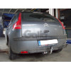 C038C GALIA Полностью оцинкованный фаркоп на Citroen C4 седан 2012-2022 (небольшие доработки, без подрезки бампера), Citroen C4 хетчбек 5 дверей 2004-2010, 2010-2018, Citroen C4 хетчбек 3 двери 2004-2010, Peugeot 307 хетчбек 3/5 дверей 2001-2007, Peugeot 