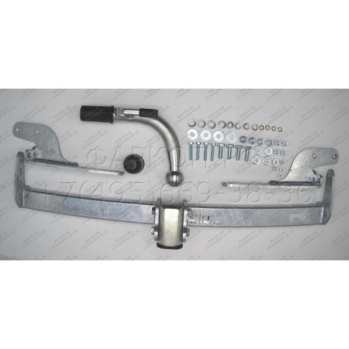 C038C GALIA Полностью оцинкованный фаркоп на Citroen C4 седан 2012-2022 (небольшие доработки, без подрезки бампера), Citroen C4 хетчбек 5 дверей 2004-2010, 2010-2018, Citroen C4 хетчбек 3 двери 2004-2010, Peugeot 307 хетчбек 3/5 дверей 2001-2007, Peugeot 