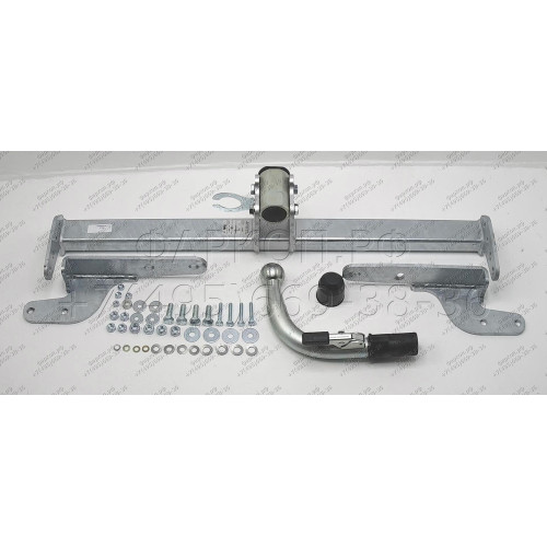 C038C GALIA Полностью оцинкованный фаркоп на Citroen C4 седан 2012-2022 (небольшие доработки, без подрезки бампера), Citroen C4 хетчбек 5 дверей 2004-2010, 2010-2018, Citroen C4 хетчбек 3 двери 2004-2010, Peugeot 307 хетчбек 3/5 дверей 2001-2007, Peugeot 