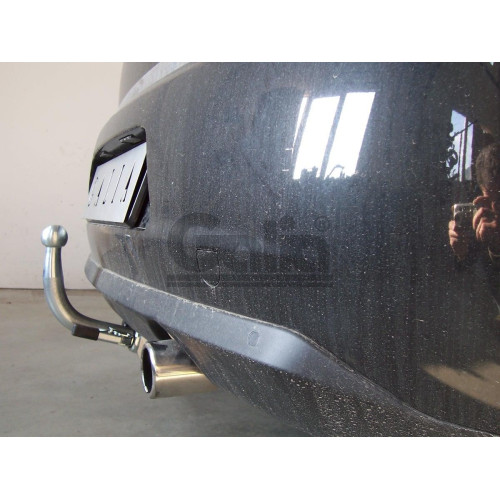 C048A GALIA Полностью оцинкованный фаркоп на Citroen C3 2002-2010, C3 II 2010-2016, кроме DS3. Тип шара: A. Без выреза бампера. Нагрузки: 1200/50 кг, масса фаркопа 11,92 кг