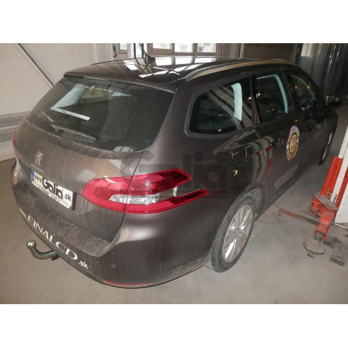 C068C GALIA Полностью оцинкованный фаркоп на Citroen C4 SpaceTourer 2018-, Citroen Grand C4 SpaceTourer 2018-, Citroen C4 Picasso 2013-2018, Citroen C4 Grand Picasso 2013-2018, Peugeot 308 хетчбек 3/5 дверей 2013-2021, Peugeot 308 универсал, кроме GT Line