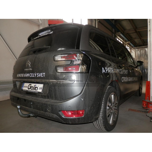 C068C GALIA Полностью оцинкованный фаркоп на Citroen C4 SpaceTourer 2018-, Citroen Grand C4 SpaceTourer 2018-, Citroen C4 Picasso 2013-2018, Citroen C4 Grand Picasso 2013-2018, Peugeot 308 хетчбек 3/5 дверей 2013-2021, Peugeot 308 универсал, кроме GT Line