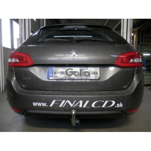 C068C GALIA Полностью оцинкованный фаркоп на Citroen C4 SpaceTourer 2018-, Citroen Grand C4 SpaceTourer 2018-, Citroen C4 Picasso 2013-2018, Citroen C4 Grand Picasso 2013-2018, Peugeot 308 хетчбек 3/5 дверей 2013-2021, Peugeot 308 универсал, кроме GT Line