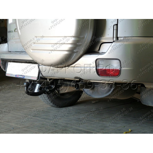 HN 01 AVTOS Фаркоп на Honda CR-V 1997-2002 без подрезки бампера. Тип шара: A. Нагрузки: 1200/75 кг, масса фаркопа 25 кг (без электрики в комплекте)