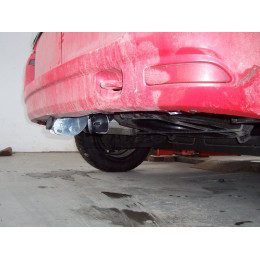 D037A GALIA Полностью оцинкованный фаркоп на Lada Largus 2012-, Dacia Logan универсал 2007-2013. Тип шара: A. Установка без снятия и выреза бампера. Нагрузки: 1300/75 к