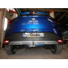 D050A GALIA Полностью оцинкованный фаркоп на Dacia Sandero III 2020-, Dacia Sandero Stepway III 2020-. Тип шара: A. Невидимый вырез бампера. Нагрузки: 1200/75 кг, масса фаркопа 12,42 кг
