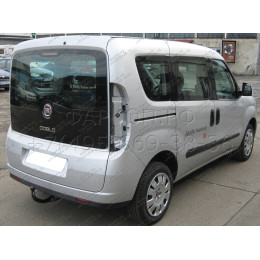 F-069 STEINHOF Фаркоп на FIAT Doblo, в т.ч. Maxi, кроме CNG 2010-2022, Opel Combo L1,L2, кроме CNG 2012-2018 без подрезки бампера. Тип шара: AV (вертикальное быстросъемное крепле