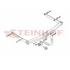 F-229 STEINHOF Фаркоп на Ford Focus II хетчбек 3/5 дверей, кроме ST 2004-2011, Ford C-MAX 2003-2010. Требуется подрезка бампера. Тип шара: A. Нагрузки: 1500/75 кг, масса фаркопа 15,4 кг (без электрики в комплекте)