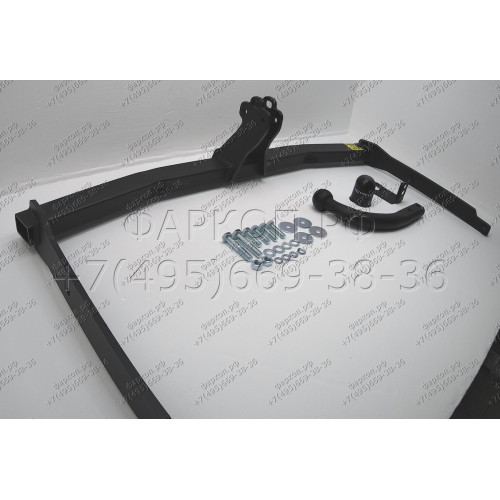 F-229 STEINHOF Фаркоп на Ford Focus II хетчбек 3/5 дверей, кроме ST 2004-2011, Ford C-MAX 2003-2010. Требуется подрезка бампера. Тип шара: A. Нагрузки: 1500/75 кг, масса фаркопа 15,4 кг (без электрики в комплекте)
