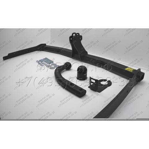 F-229 STEINHOF Фаркоп на Ford Focus II хетчбек 3/5 дверей, кроме ST 2004-2011, Ford C-MAX 2003-2010. Требуется подрезка бампера. Тип шара: A. Нагрузки: 1500/75 кг, масса фаркопа 15,4 кг (без электрики в комплекте)