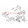 F-295 STEINHOF Фаркоп на Ford Transit Connect 2002-2014, Ford Tourneo Connect 2002-2014 без снятия и подрезки бампера. Тип шара: F. Нагрузки: 1250/75 кг, масса фаркопа 22,5 кг (без электрики в комплекте)