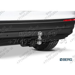 F.5111.002 BERG Фаркоп на Skoda Kodiaq 2017-2023, Volkswagen Tiguan 2016-2024, Skoda Karoq 2017-. Требуется подрезка бампера. Тип шара: E. Нагрузки: 2000/75 кг, масса фаркопа 15,2 кг (без 