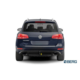 F.5813.003 BERG Фаркоп на Volkswagen Touareg 2010-2018, Audi Q7 2006-2015, Porsche Cayenne 2010-2017 без подрезки бампера. Тип шара: VM (быстросъемный). Нагрузки: 3500/100 кг, масса фаркоп