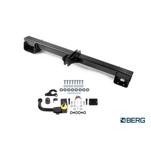 F.5813.003 BERG Фаркоп на Volkswagen Touareg 2010-2018, Audi Q7 2006-2015, Porsche Cayenne 2010-2017 без подрезки бампера. Тип шара: VM (быстросъемный). Нагрузки: 3500/100 кг, масса фаркопа 27,1 кг (без электрики в комплекте)