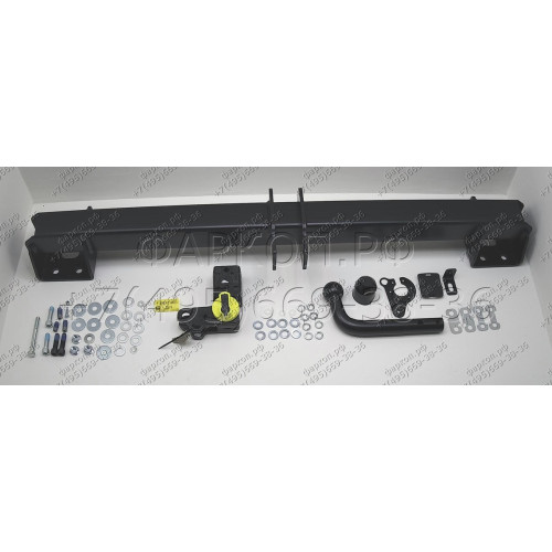 F.5813.003 BERG Фаркоп на Volkswagen Touareg 2010-2018, Audi Q7 2006-2015, Porsche Cayenne 2010-2017 без подрезки бампера. Тип шара: VM (быстросъемный). Нагрузки: 3500/100 кг, масса фаркопа 27,1 кг (без электрики в комплекте)