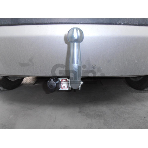 F073A GALIA Полностью оцинкованный фаркоп на FIAT Stilo хетчбек 3/5 дверей 2001-2007. Тип шара: A. Невидимый вырез бампера. Нагрузки: 1300/60 кг, масса фаркопа 17 кг