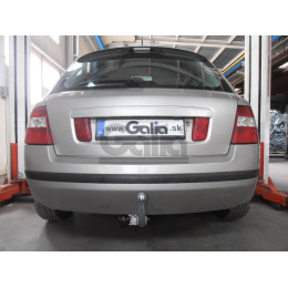 F073A GALIA Полностью оцинкованный фаркоп на FIAT Stilo хетчбек 3/5 дверей 2001-2007. Тип шара: A. Невидимый вырез бампера. Нагрузки: 1300/60 кг, масса фаркопа 17 