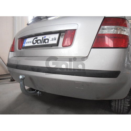 F073A GALIA Полностью оцинкованный фаркоп на FIAT Stilo хетчбек 3/5 дверей 2001-2007. Тип шара: A. Невидимый вырез бампера. Нагрузки: 1300/60 кг, масса фаркопа 17 кг