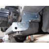 F073A GALIA Полностью оцинкованный фаркоп на FIAT Stilo хетчбек 3/5 дверей 2001-2007. Тип шара: A. Невидимый вырез бампера. Нагрузки: 1300/60 кг, масса фаркопа 17 кг